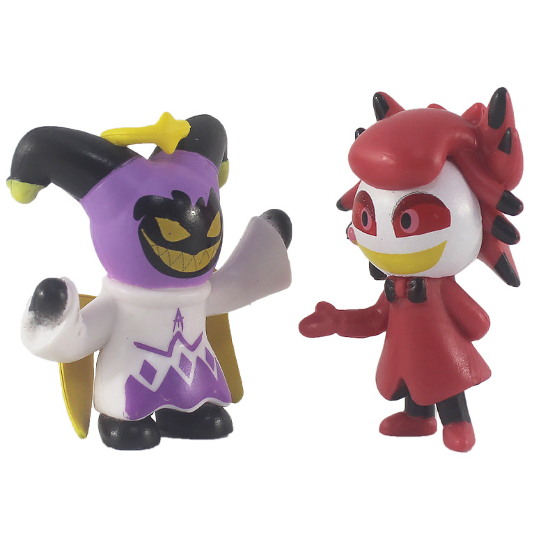 8 Style Hazbin Hotel Anime Action Figure Toy Set - Alastor