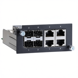 Switch Ethernet Modular Moxa PM-7500-4GTXSFP de 4 Puertos 10Gbps SFP+ para Redes Empresariales IEEE 802.3 Hecho en Taiwán - Product Image 2