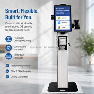 Quioscos de Pago Personalizables con Pantalla Táctil PCAP de 21.5 Pulgadas, Sistema POS con Impresora Térmica y SDK - Product Image 3