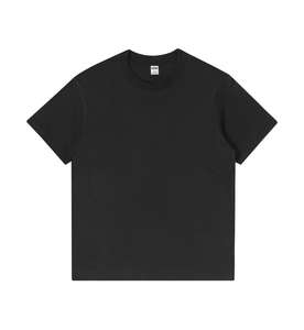 Vente en gros de t-shirts épais surdimensionnés en coton doux 230gsm avec logo personnalisé t-shirts unisexes de haute qualité de votre <span class=keywords><strong>propre</strong></span> marque - Product Image 5