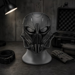 Décor de protection faciale sur le thème du film <span class=keywords><strong>Punisher</strong></span> Party Mask pour déguisement de science-fiction pour les décorations de costumes et de jeux - Product Image 1