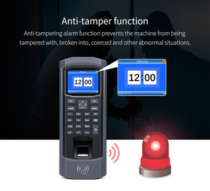 Chi phí-hiệu quả đa ngôn ngữ sinh trắc học vân tay kiểm soát truy cập thiết bị đầu cuối off-lưới M13 xây dựng cổng đọc thời gian ghi âm - Product Image 6