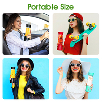 Mini-mixeur portable rechargeable pour la maison et la cuisine, idéal pour pâtisseries, jus et smoothies, avec option de marque privée