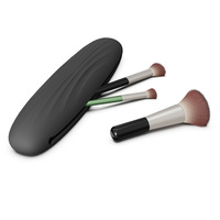 Sac à cosmétiques en Silicone anti-poussière femmes Portable voyage lavage maquillage brosse étui Mini beauté organisateur toilette maquillage Kit pochette