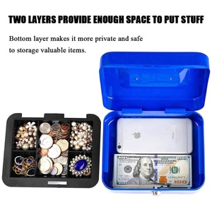 مكتب معدني صغير مخفي من أجل المال والنقد آمن آمن - Product Image 5