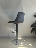 Chaise de bar réglable pour hôtel, usage général, mobilier de cuisine économique, tabourets de bar en velours, chaise de bar pour restaurant et maison