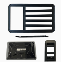 Plateforme de toit robuste avec échelle d'accès latéral et boîte de rangement externe pour SUV DEEPAL G318
