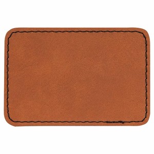 Soft Debossed Stamp <strong>Jeans</strong> Foldable Square Holes Tag Leather Patch <strong>Custom</strong> Brand Logo Sewing Embossed Pu Leather Garment <strong>Label</strong> - Product Image 5