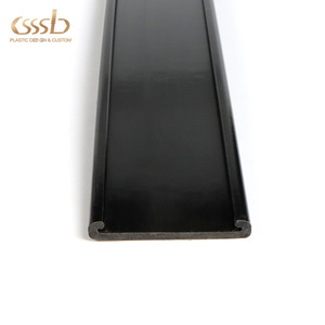 Perfiles de Plástico PVC Negro Extruido de Changshu Shunlida, Diseño Minimalista Ecológico para Uso Industrial - Product Image 3