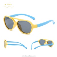 Gafas de Sol para niños de 1 a 3 años, gafas de sol polarizadas de silicona flexible de alta calidad con certificación CPC UV400 para bebés