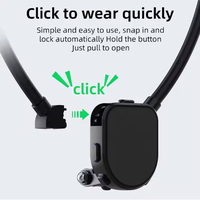 Support magnétique universel pour téléphone portable Accessoires de caméra de sport Go pro DJI 360 Support de poitrine