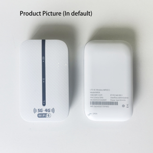 WiFi Portátil de Bolsillo con Batería de 3000 mAh, Router Móvil 4G LTE Cat.4 Desbloqueado, Router Inalámbrico WiFi6 de 300M con Ranura para Tarjeta Nano SIM - Product Image 5