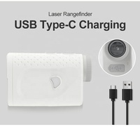 Télémètre laser de golf personnalisé 6X avec verrouillage du drapeau, vibrations, fonctions magnétiques, télémètre, télescope avec télémètre