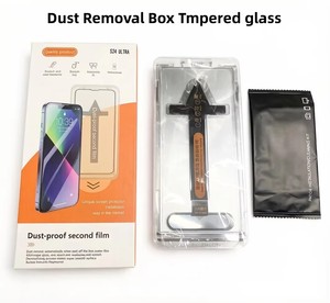 Protector de Pantalla de Vidrio Templado Premium con Pegamento Completo HD Transparente y Antipolvo para iPhone 18 17 Pro Max 16 15 14 S25 S26 <span class=keywords><strong>Ultra</strong></span> - Product Image 3
