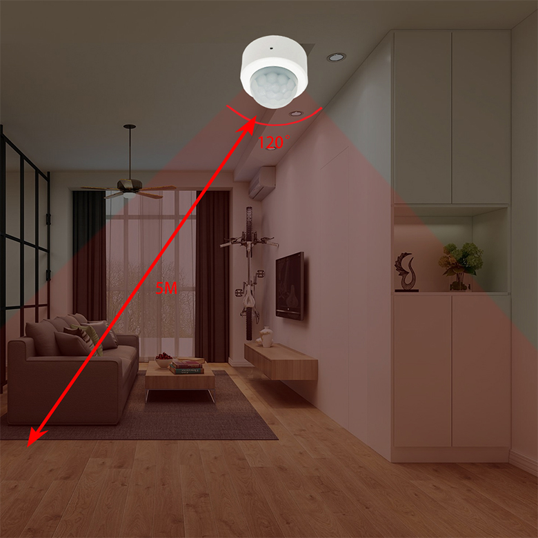 RSH ZigBee PIR Motion Sensor Automation Human Body Infrared Detector Wireless Mini Security with tuya Smart Life Gateway Hub