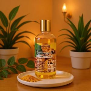 Le Plus Vendu : Huile de Curcuma 320 ml Super Éclaircissante pour la Peau, Anti-Âge, Élimination des Taches Brunes, Huile Éclaircissante Visage et Corps - Product Image 1