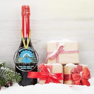 Decorazione Natalizia GOSSBY 'Coppia di Sorelle Migliori Amiche' Bianca 2025, Ornamento 'Non Esistono Mai State Simili Sorelle Devote' da Appendere all'Albero di Natale - Product Image 6