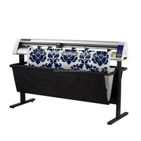Máquina de corte de vinilo de 64 pulgadas con cesta, plotter automático de contorno para vinilos, gran oferta 2026