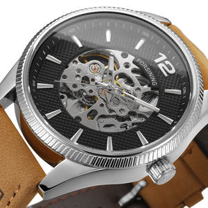 <span class=keywords><strong>Montre</strong></span>-bracelet mécanique squelette de conception royale pour hommes montres <span class=keywords><strong>à</strong></span> mouvement automatique lumineuses de luxe transparentes OEM de mode - Product Image 5