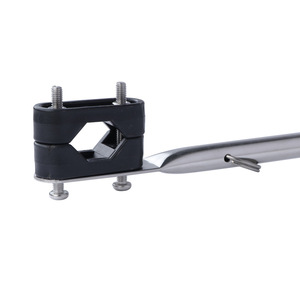 Stainless Steel Boat Flagpole Bracket 15-1/4 Inch Marine Hardware Fitting for <b>Yacht</b> Boat Use - Product Image 3