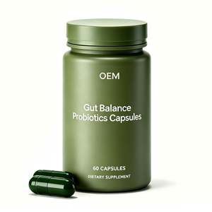 Cápsulas de Probióticos GutBalance de Marca Privada OEM ODM, Favorecen la Digestión, Ayudan a Mantener una Flora Intestinal Equilibrada - Product Image 1