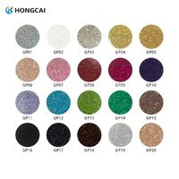 Hongcai 3D bouffée paillettes transfert de chaleur vinyle rouleau HTV paillettes bouffée feuille vinyle film de transfert de chaleur pour bricolage sac vêtements T-shirt