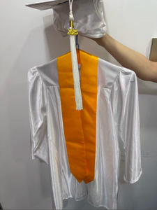 Toga e cappello da laurea per l'asilo, completo da laurea per la scuola materna con nappe 2026, fascia per bambini e neonati - Product Image 3