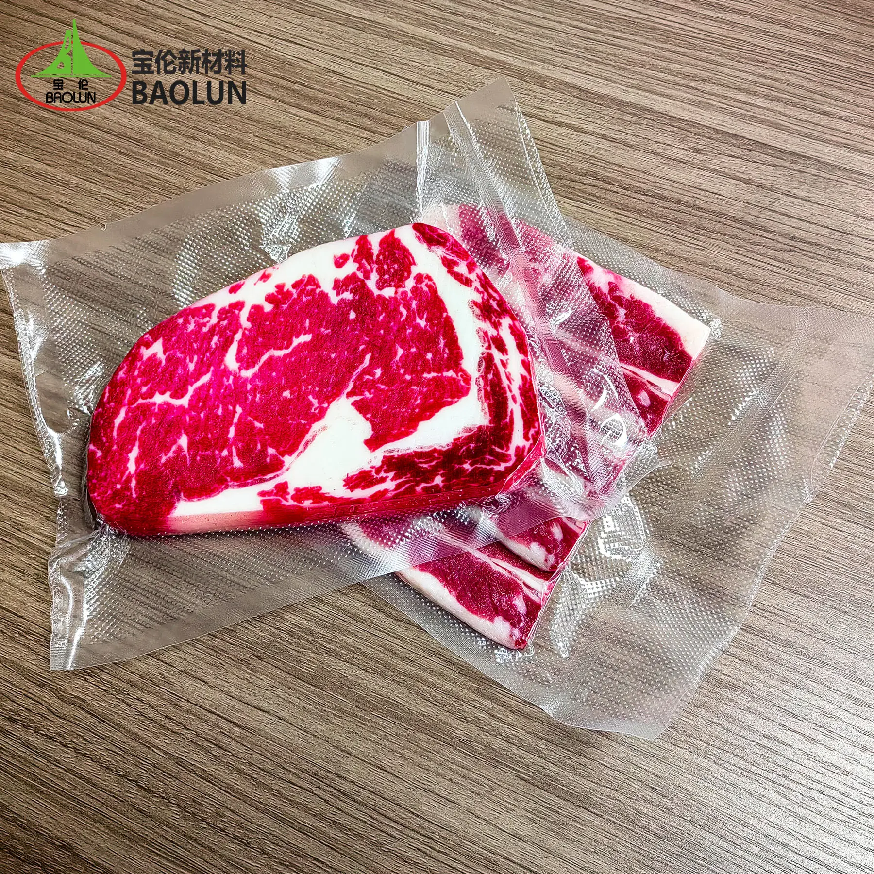 Custom stampato a prova di umidità sottovuoto sacchetto di plastica per la conservazione degli alimenti per macchine sigillanti