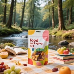 Bolsa de Plástico para Envasado de Alimentos con Cierre Hermético y Fondo Plano, Impresión Digital Personalizada, Apta para Alimentos - Product Image 3