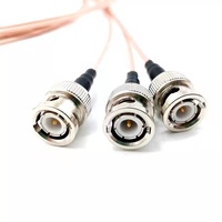 Câble d'inspection ultrasonique RG316 Xindia à prix d'usine, assemblage coaxial L5 Mini Dot vers Q9 BNC, modèle XD-RFCA-020