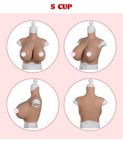 Faux <span class=keywords><strong>Seins</strong></span> Géants en Silicone S-Cup pour Drag Queen, Poitrine Artificielle Envoûtante, Prothèse Mammaire Énorme pour Travestis - Product Image 2