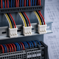 Faisceau de câbles avec connecteur 2, 3, 4, 5 broches, 20AWG, homologué 300V 80°C, personnalisé OEM, vente en gros
