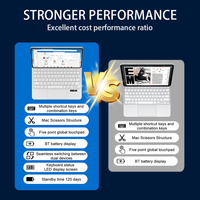 Clavier Magique Rétroéclairé avec Pavé Tactile pour Huawei MatePad Pro 13.2" 2025/2023, Prise en Charge de la Personnalisation - Vente Flash