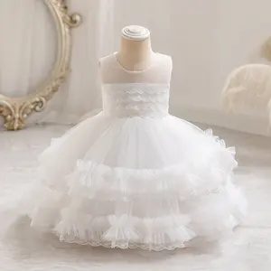 Kids Gown Girl Dresses Birthday Party Wholesale Princess Baby Dress Wedding 4 Year Old Girl Dress