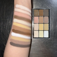 Palette de fards à paupières mats personnalisables à marque privée, 12 teintes, haute pigmentation, maquillage pour les yeux