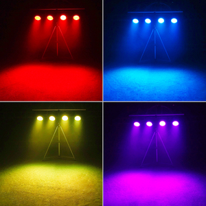 Lớn cái môi đầy đủ màu sắc chuyên nghiệp ánh sáng sân khấu 24x8W RGBW 4 trong 1 mệnh ánh sáng 200W Wedding party ánh sáng LPC2408-H - Product Image 4