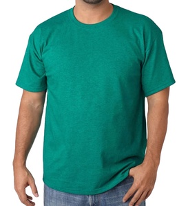 180g 100% coton t-shirt mouvement rapide couleur unie mélange taille logo personnalisé impression marque marque privée coupe régulière décontracté t-shirt blanc - Product Image 5