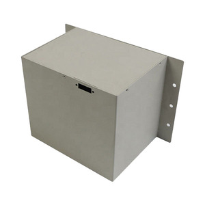 صناديق معدنية صغيرة مقاومة للماء بيضاء من الفولاذ المقاوم للصدأ مخصصة - Product Image 1