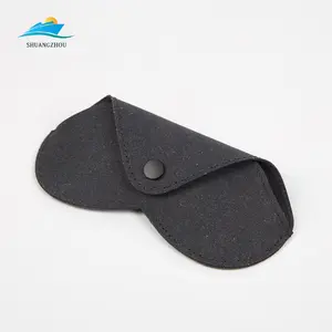 Glasses Cases Women and Men Fashion Sunglasses Soft Pouch Portable Glasses Storage Bag High Quality Simple Handmade PU Leather