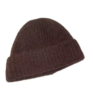 Gorro de lana para mujer, cálido, cortavientos, informal, plegable, antipilling, con banda grande para la cabeza y cobertura para las orejas, rojo - Product Image 5
