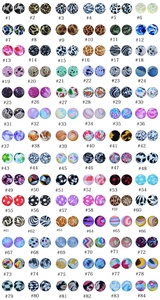 <span class=keywords><strong>452</strong></span> Colores, Cuentas de Silicona de 15 mm con Estampados de Dibujos Animados y Flores, Cuentas de Silicona Sueltas para Hacer Pulseras y Joyería DIY - Product Image 4