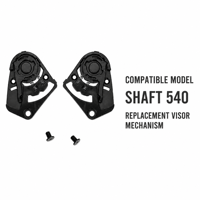 Kit de Base para Mecanismo de Visera de Casco de Motocicleta, Compatible con SHAFT 540