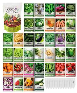 Gardeners Survival Vegetable Kit 16,000 Non-GMO Heirloom & 35 Emergency Bugout Flower Pots & Planters - Product Image 6