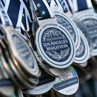 Médaille sportive personnalisée pas chère en alliage de zinc avec ruban et cordon – Fabricant de médailles