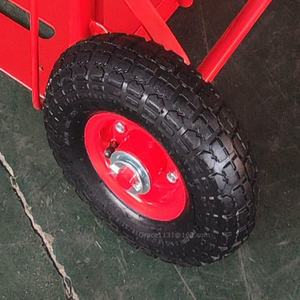 Carretilla de Mano de Acero de Alta Resistencia con Capacidad de 250 kg, Carretilla de Mano para Mover Mercancías en Almacenes HT1827, Carretillas de Mano de Acero Metálico - Product Image 4