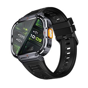 Reloj Inteligente DF HW011, Llamadas por BT, Música, Frecuencia Cardíaca, Presión Arterial, Resistente al Agua IP68, Reloj Deportivo Multifuncional para Hombre con Linterna - Product Image 1