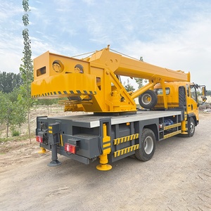 איכות גבוהה kama 10 טון 5 חלקים בום מיני משאית מנוף מנוע משאבת תיבת הילוכים 27m גובה הרמה נייד הידראולי מנופים עבור - Product Image 6