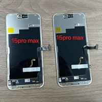 Pantalla Táctil LCD OLED de Repuesto de Color Real de 120Hz GS al por Mayor de Fábrica para 15 Pro Max con 1 Año de Garantía, Compatible, Sin Marco de Madera