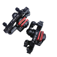 Accessoires de frein à disque réglables pour vélo, plaquettes de frein à disque avant et arrière pour VTT avec leviers, vente en gros pour vélos de route