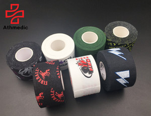 2025 Athmedic ruban de boxe déchirure à la main Sport coton motif ruban de Sport rigide avec impression OEM ruban de cerclage rigide - Product Image 6